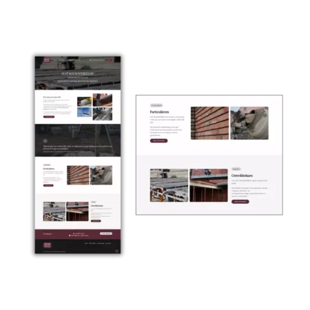 Elst Bouwwerken - Homepage webdesign in Essen - door Billie Branding