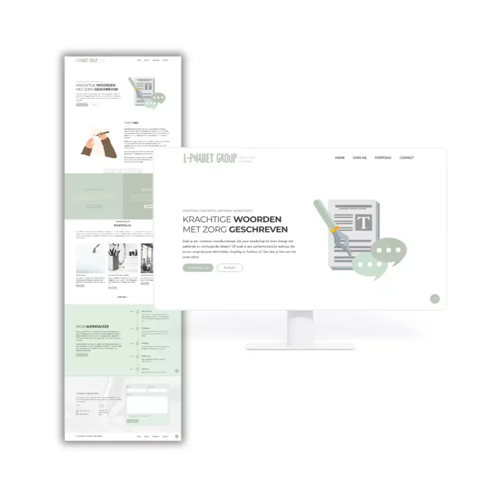 L-Phabet - Grafisch ontwerp en logo - Billie Branding