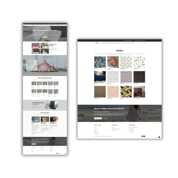 Naaikantje - Webdesign bij Billie Branding - Professionele website
