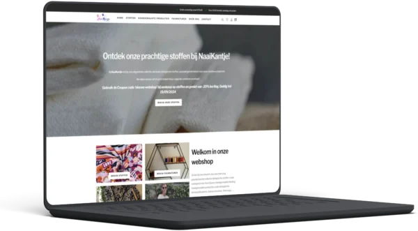 Naaikantje - Website laten maken door Billie Branding - Online webwinkel