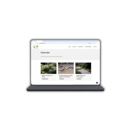 Permamens - Kalender op je website - door Billie Branding