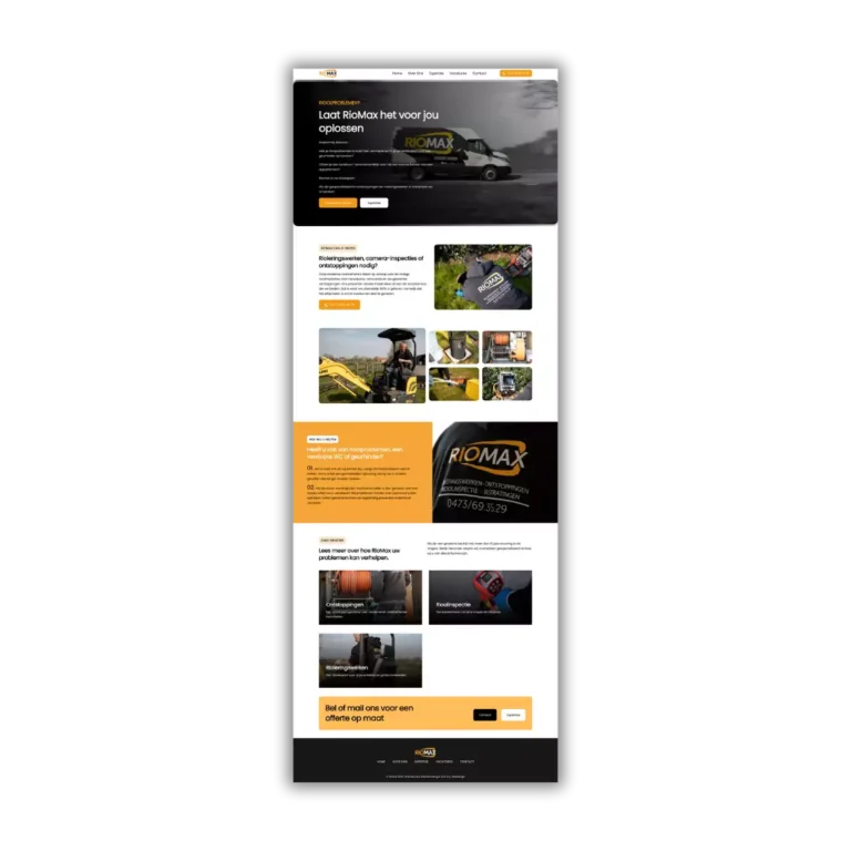 RioMax - Webdesign en SEO - Billie Branding