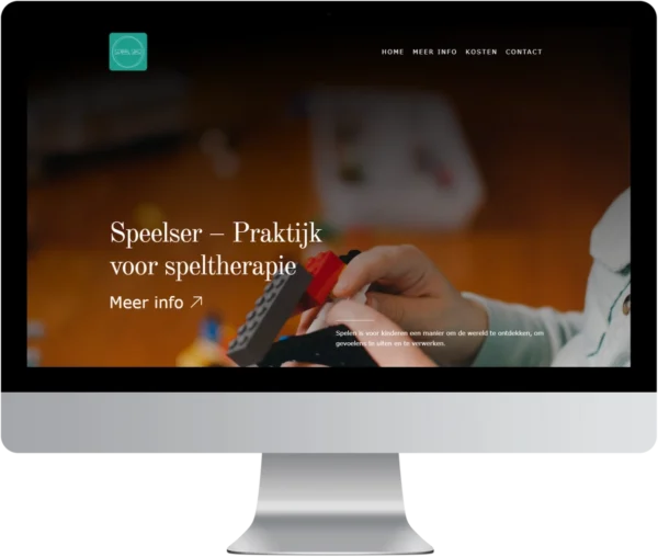 Speelser - Webdesign in Kalmthout - Billie Branding