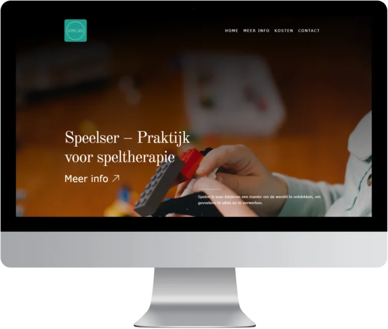 Speelser - Webdesign in Kalmthout - Billie Branding