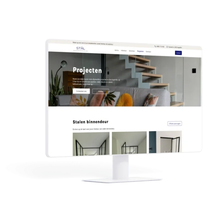 Stal Metaalprojecten - Website Laten Maken door Billie Branding - Online Portfolio