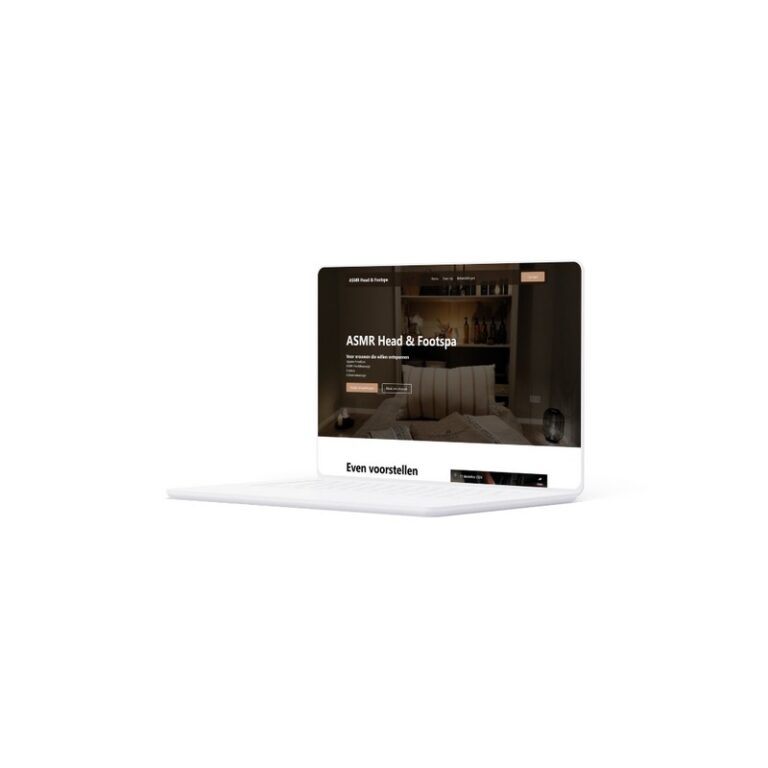 ASMR Head- en Footspa - Een website van Billie Branding - Home