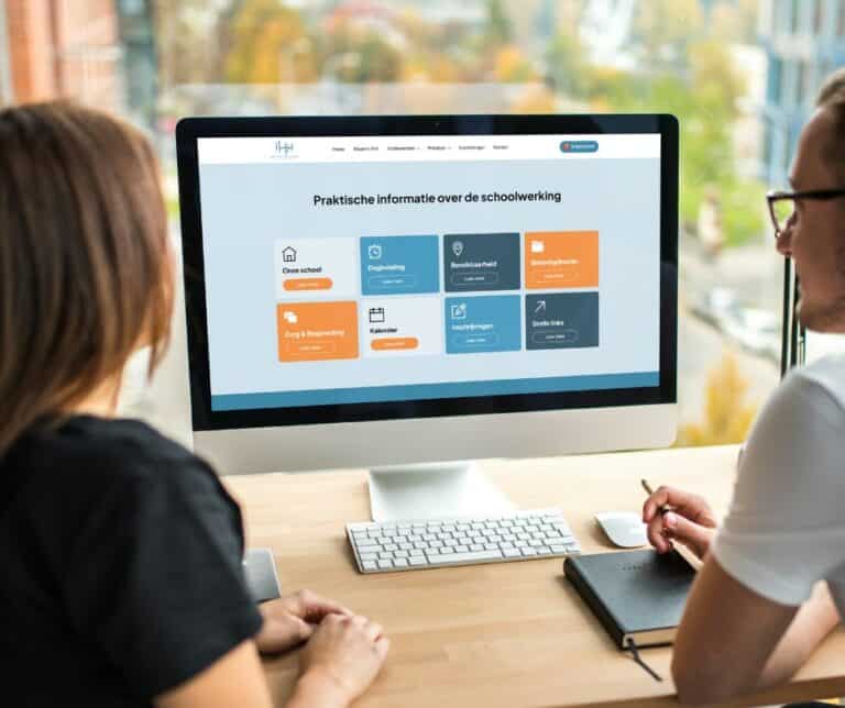 Een nieuwe website voor Instituut Heilig Hart - Project van Billie Branding (1)