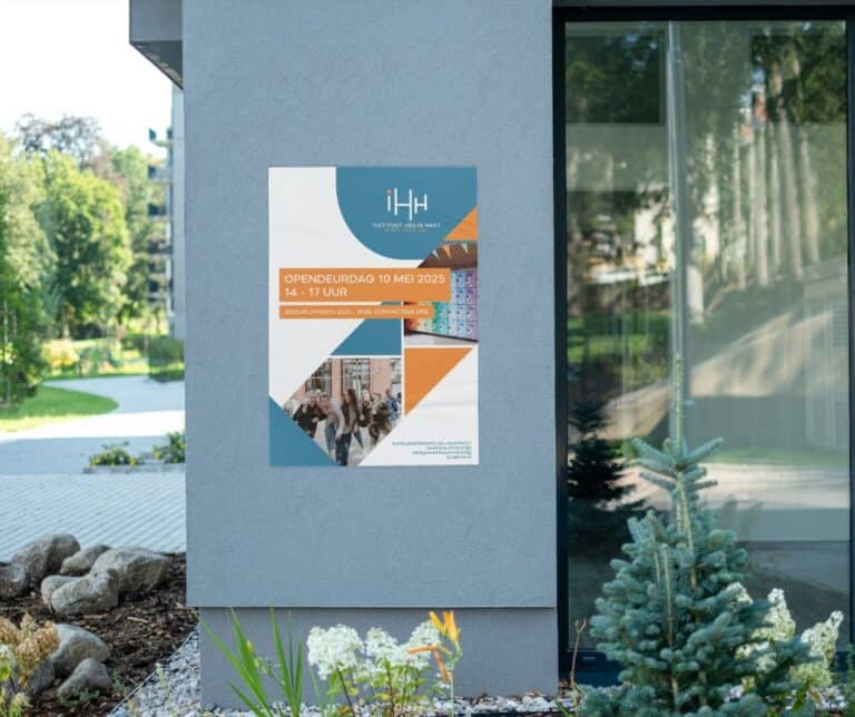 Grafisch ontwerp voor Instituut Heilig Hart - Project van Billie Branding (4)